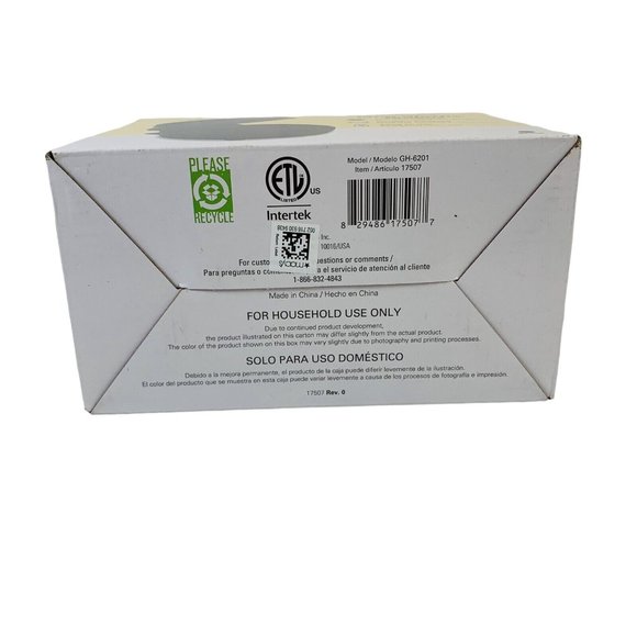 Bella Breakfast Mini Waffle Maker 4” Black Keto Kitchen Tool Appliance Non Stick - Picture 2 of 5